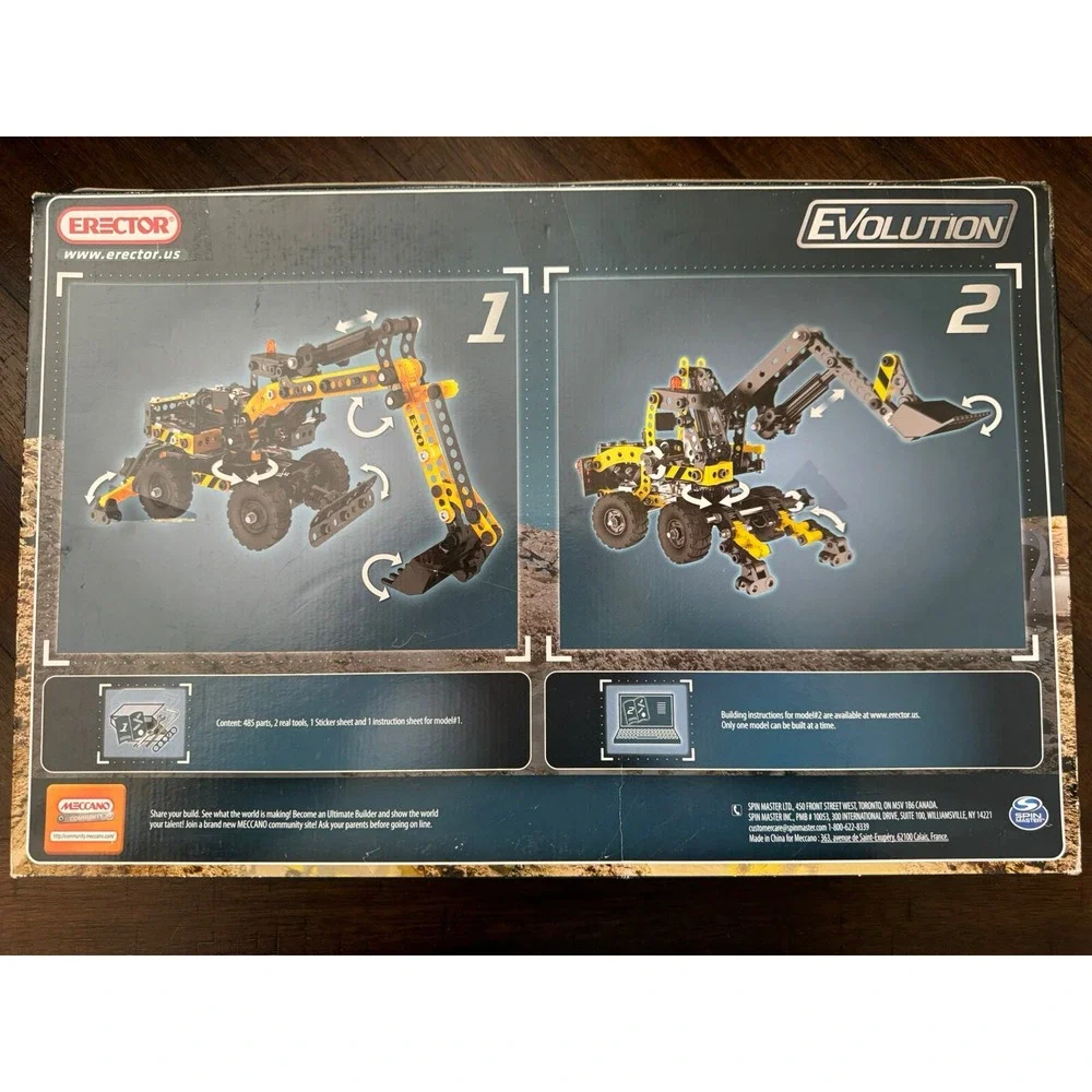 New Erector 2 in1 Evolution Set Exclusive to Toys R Us‎ 6023892